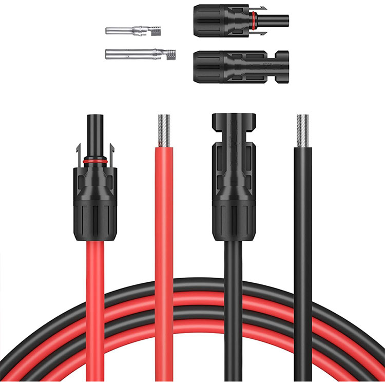 5 ફીટ 10AWG(6mm2) સોલર પેનલ વાયર